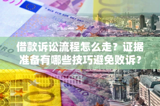 武汉借款诉讼流程怎么走？证据准备有哪些技巧避免败诉？