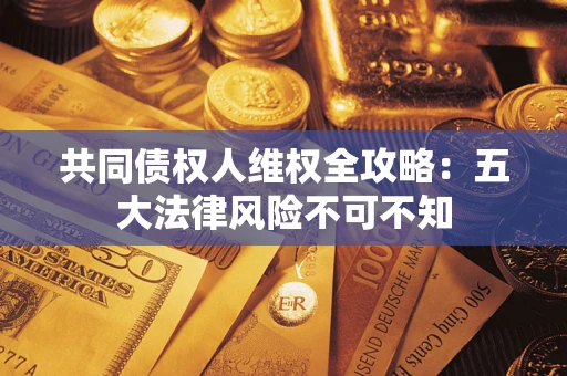 武汉共同债权人维权全攻略：五大法律风险不可不知