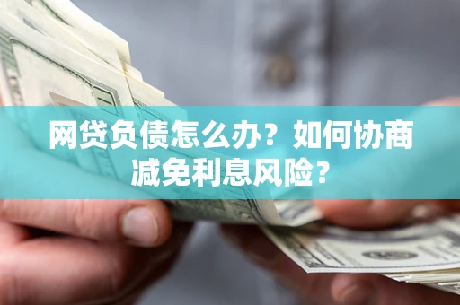 武汉网贷负债怎么办？如何协商减免利息风险？