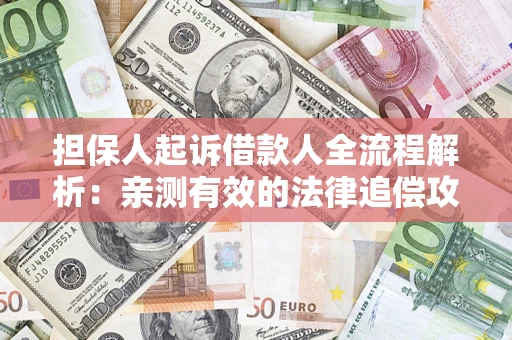 武汉担保人起诉借款人全流程解析：亲测有效的法律追偿攻略