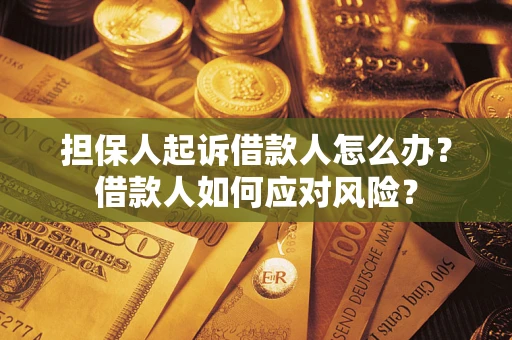 武汉担保人起诉借款人怎么办？借款人如何应对风险？