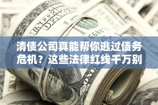 武汉清债公司真能帮你逃过债务危机？这些法律红线千万别踩